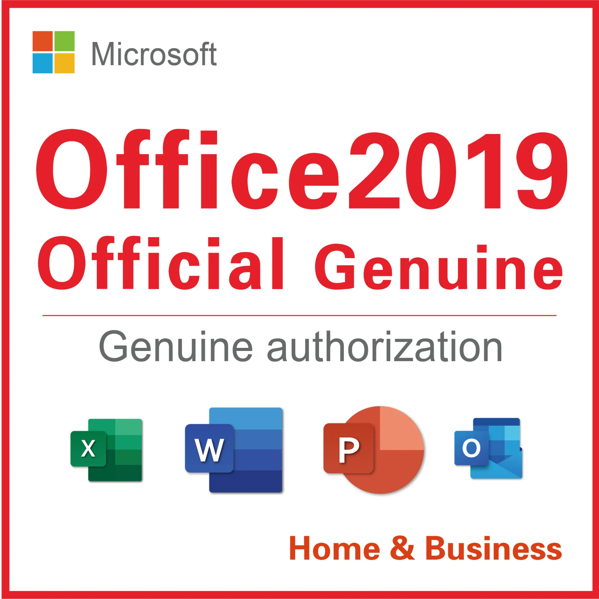 Microsoft Office Home and Business 2019 - box pack - 1 PC/Mac