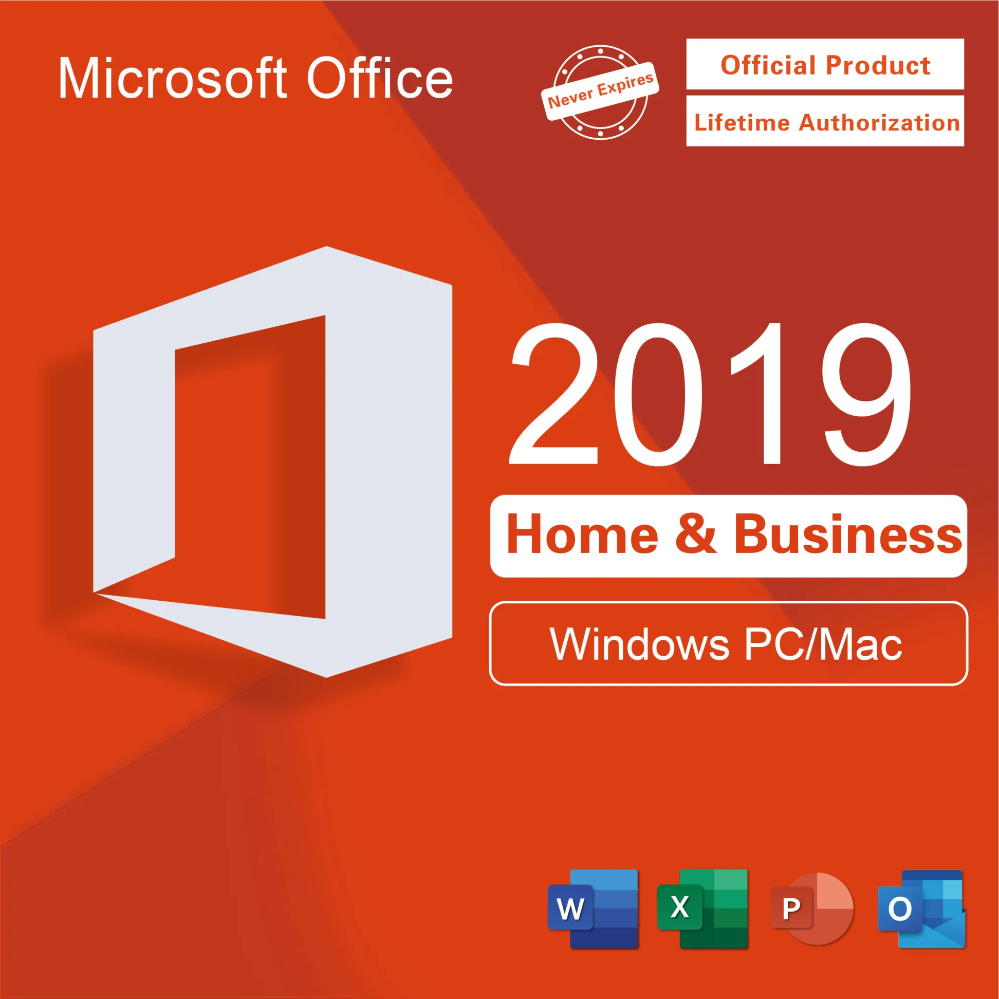 Microsoft Office 2019 Home & Business PC – Onebyonesoft