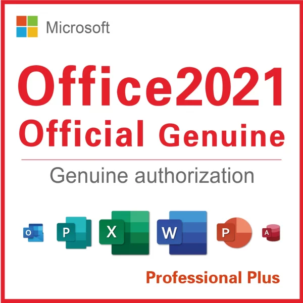 Microsoft Office 2021 Professionnel Plus (compte lié)