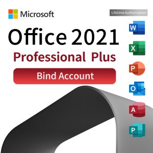 Microsoft Office 2021 Pro Plus - Lier un compte