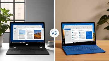 Comparación entre Windows 10 y Windows 11