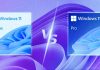 Windows 11 Home vs. Pro