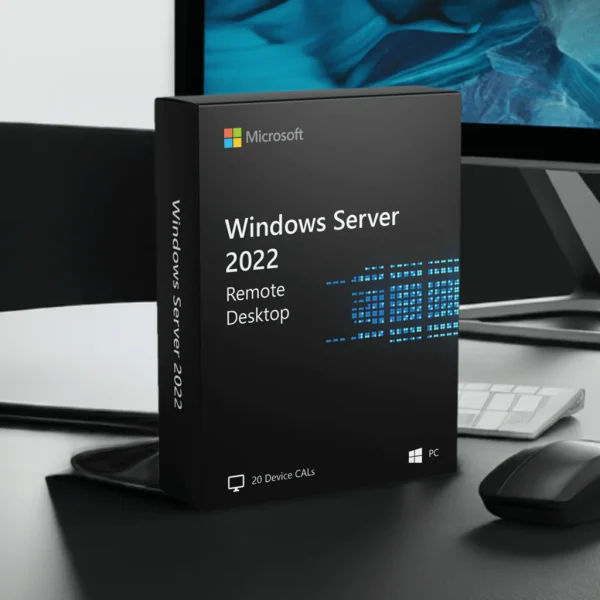 Windows Server 2022 Remote Desktop Services 20 Geräte-CALs