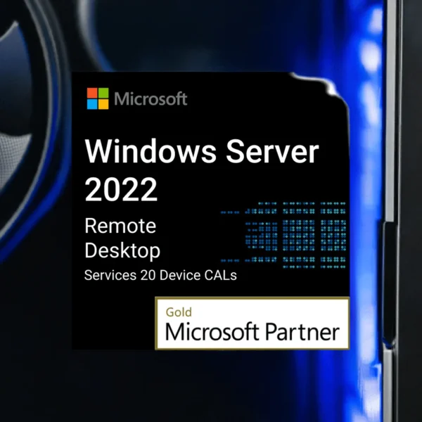 Windows Server 2022 Remote Desktop Services 20 Geräte-CALs