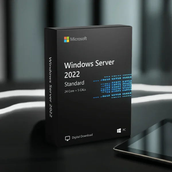 Microsoft Windows Server 2022 Standard - 24 Core + 5 CAL