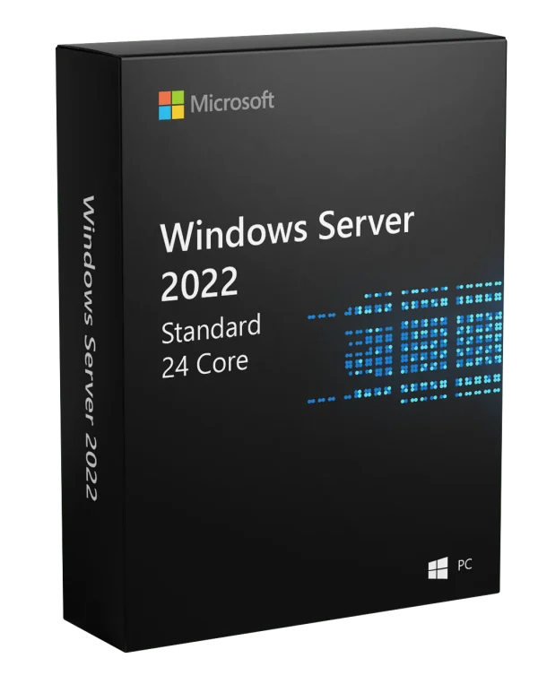 Microsoft Windows Server 2022 Standard - 24 cœurs