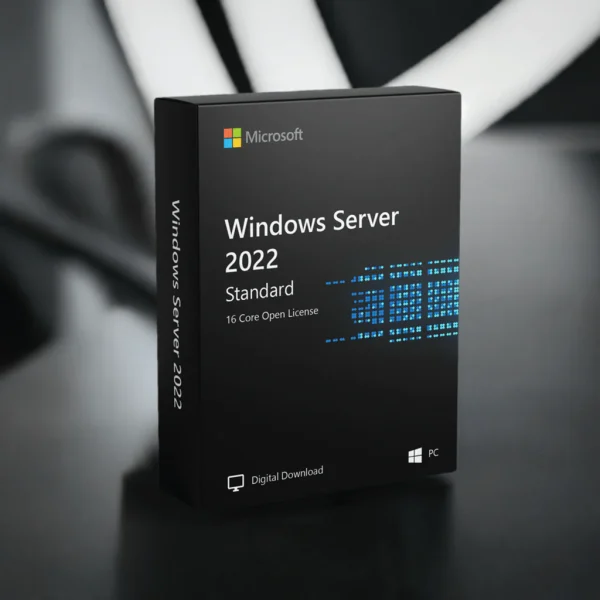 Microsoft Windows Server 2022 Standard - 16 Core - Open License