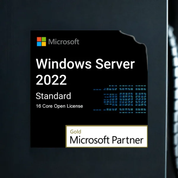 Microsoft Windows Server 2022 Standard - 16 Core - Open License