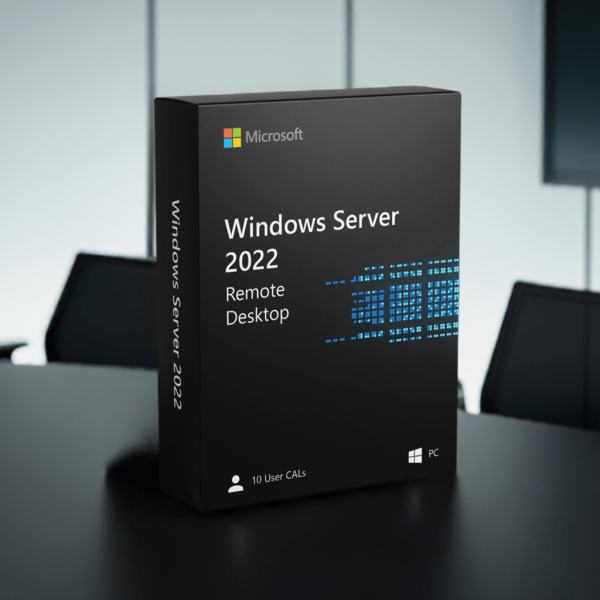 Licencias de acceso de cliente (CAL) para 10 usuarios de Servicios de Escritorio remoto de Windows Server 2022