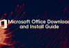 Guía de descarga e instalación de MS Office