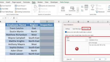 Excel’s Data Validation-How to Prevent Input Errors in Your Spreadsheets