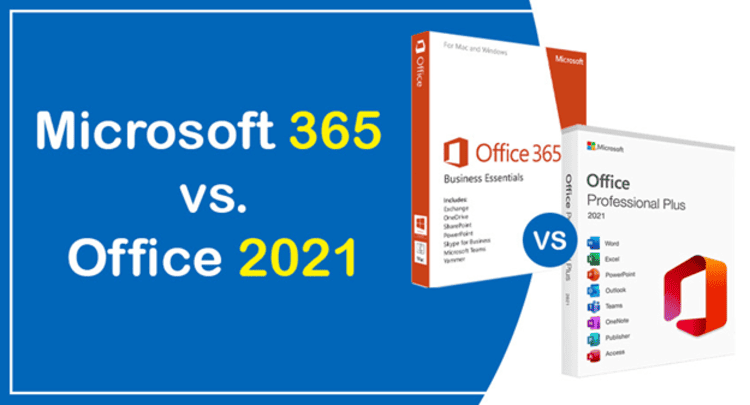 The Difference Between Microsoft 365 vs Office 2021