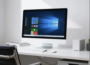 Windows 11 Pro enhancing business performance.