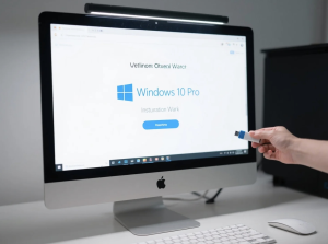 PC during Windows 10 Pro installation.